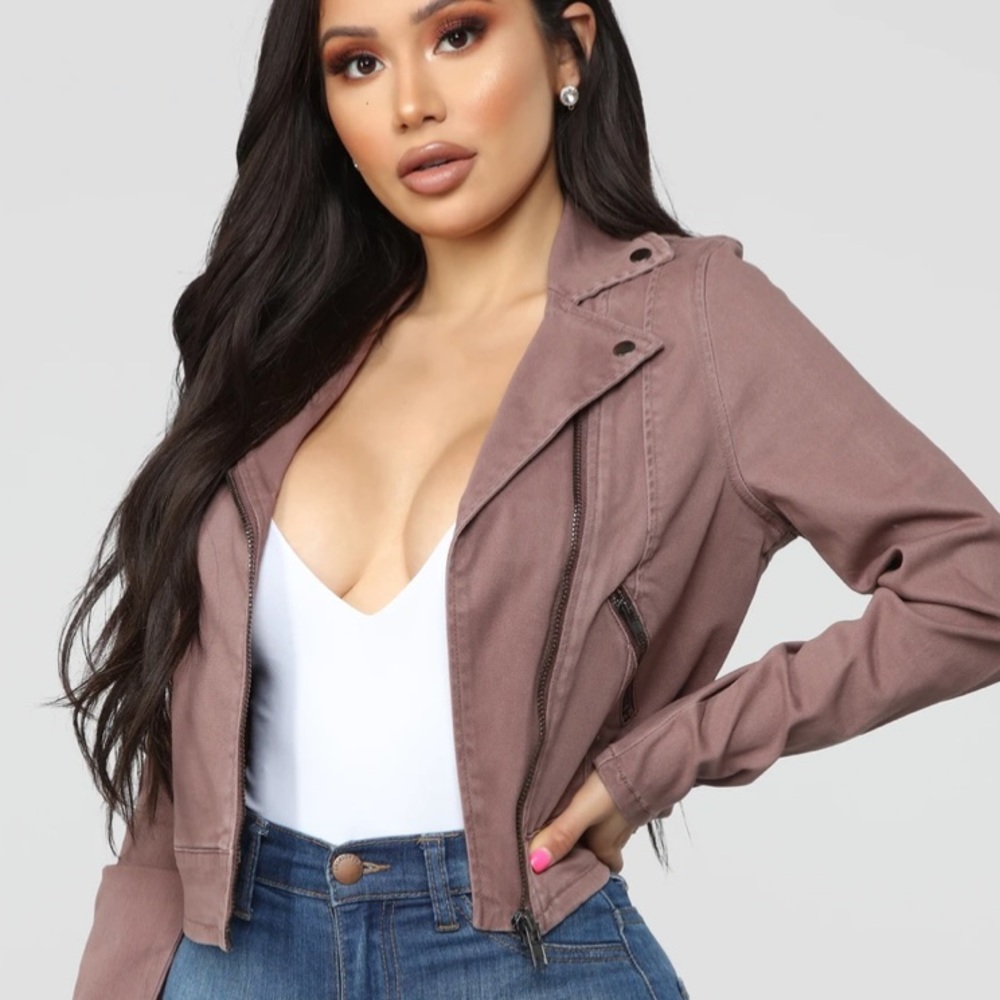 Mauve Light Jacket - image 1